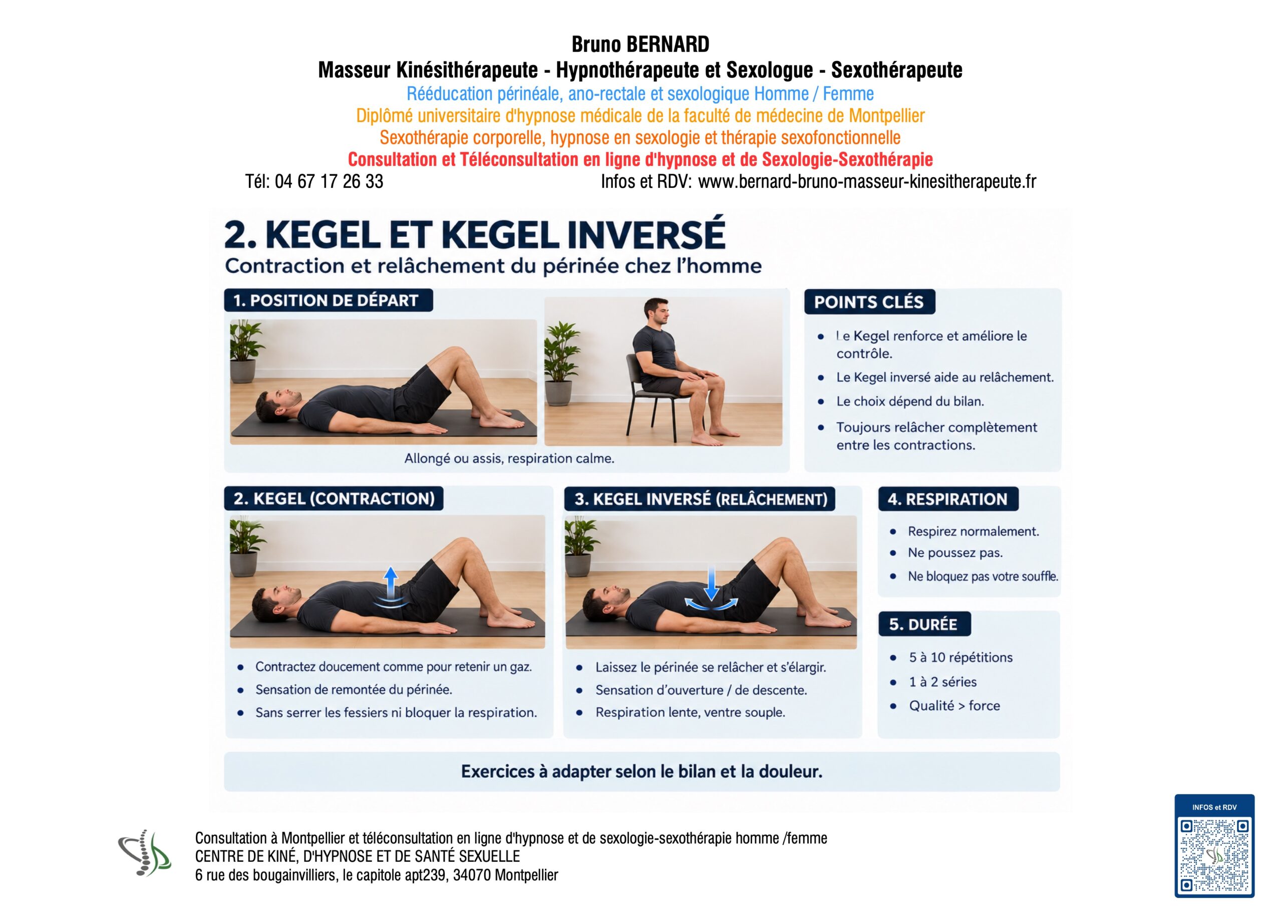 Kegel et reverse Kegel